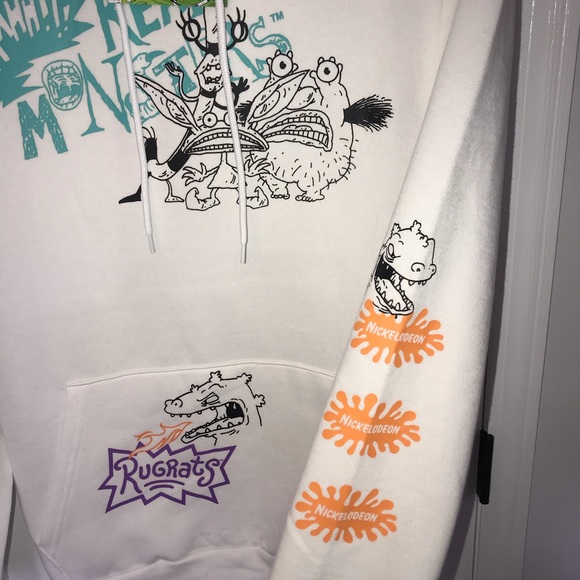 Nickelodeon Ahh Real Monsters Rocko Hoodie M - Picture 2 of 5